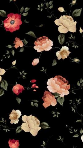 Lavinia On Floral Wallpaper iPhone Flower Phone