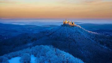 Hohenzollern Castle HD Wallpaper Background Image