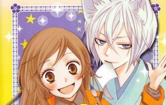 Wallpaper Smile Pattern Kimono Ears Art The Demon Fox Tomoe