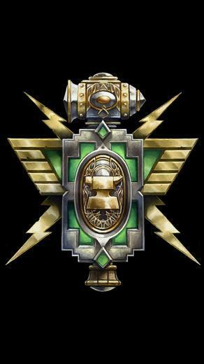 World Of Warcraft Dwarf Crest iPhone Wallpaper
