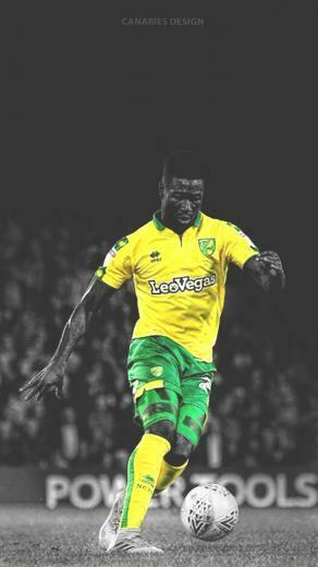 Canaries Design On Alex Tettey Phone Wallpaper Ncfc