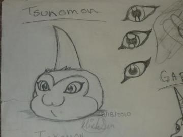 Tsunomon Drawing By Michellec4 Dragoart