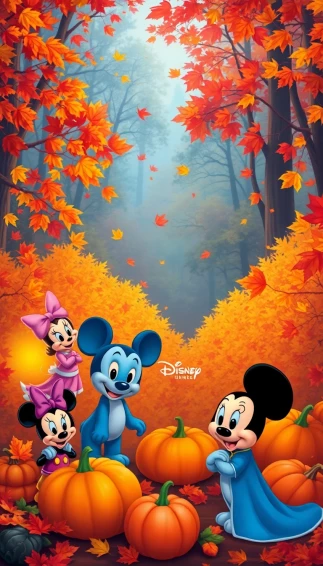 Disney Fall Wallpaper