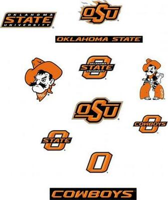 Brewster Wallcovering Oklahoma State Cowboys Logo Fathead Jr Search