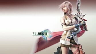 Lightning Final Fantasy Wallpaper