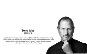 Steve Jobs Think Different Apple Mac Desktop Wallpaper