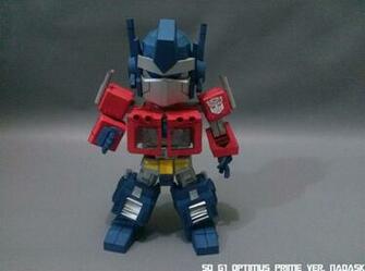 Papercraft G1 Sd Optimus Prime Ver Nadask Full Photore Wallpaper