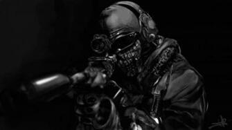 Call Of Duty Ghost Masked Warrior Wallpaper For Desktop 4k X