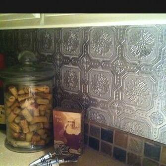 Go Back Gallery For Paintable Wallpaper Backsplash