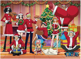 One Piece Christmas Anime Wallpaper