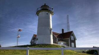 Wallpaper Nobska Light Cape Cod Massachusetts X