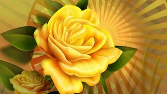 Yellow Roses Wallpaper