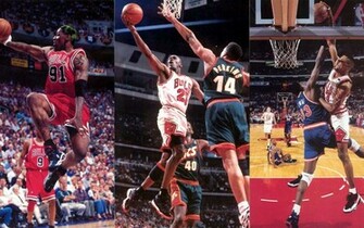 Wallpaper Nba Collage Chicago Bulls