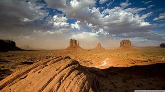 Valley Utah Wallpaper Sandstorm In Monument