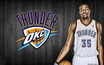 Kevin Durant Thunder Oklahoma City Nba Mvp Wallpaper