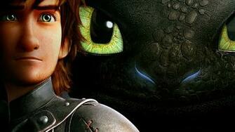 Hiccup And Toothless Night Fury In Train Your Dragon Movie