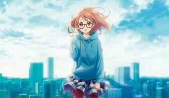Anime Girls Kuriyama Mirai Kyoukai No Kanata Wallpaper