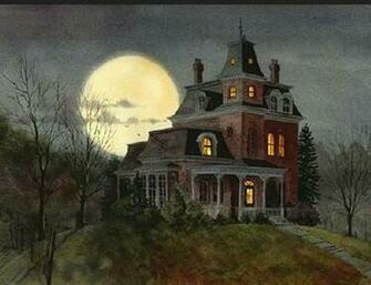Haunted House Wallpaper