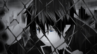 Anime Boy Dark Wallpaper