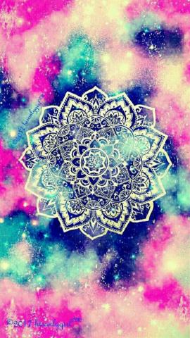 Namaste Cloudy Sky Galaxy iPhone Android Wallpaper I Created For