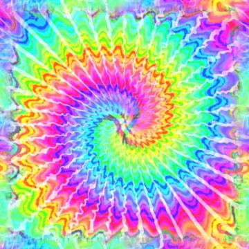 Neon Tie Dye Wallpaper On