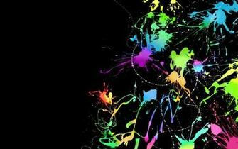 Colorful Abstract Wallpaper Which Is Under The
