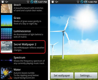 Get The Samsung Galaxy S Ii Wind Farm Live Wallpaper Careace