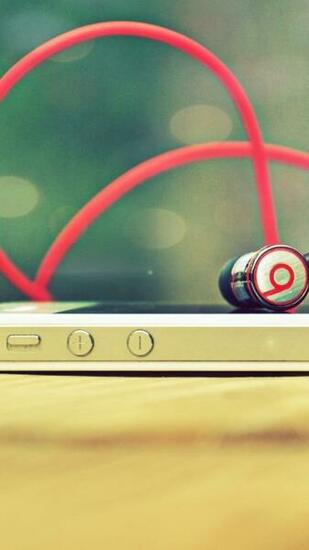 iPhone 4s Beats Headphones Galaxy S3 Wallpaper
