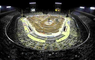 At Dodger Stadium Wallpaper Motocross Sport Collection
