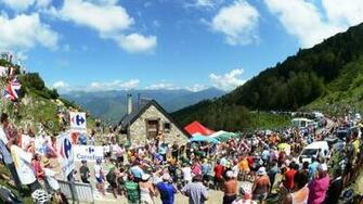 Tour De France Cycling Landscapes Sports Wallpaper