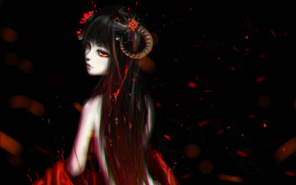 Devil Horns Lovely Anime Wallpaper