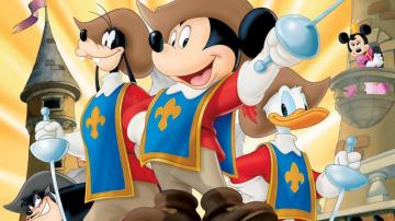 Mickey Donald Goofy The Three Musketeers Wallpaper