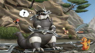 The Trouble With Aggron By Mykegreywolf