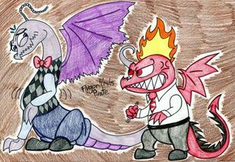 Inside Out Dragons Anger And Fear By Flygonpirate
