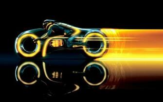 Tron Legacy Lightcycle Wallpaper HD