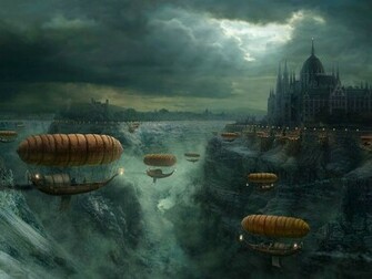 Fun Plannet Fantasy Art Wallpaper