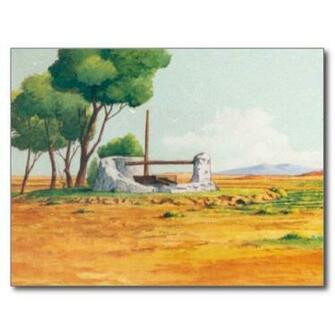 Don Quixote Animation Background Postcard