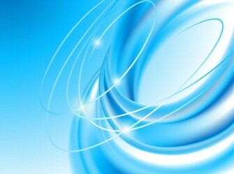 Sky Blue Circular Swirl Shiny Background Vector