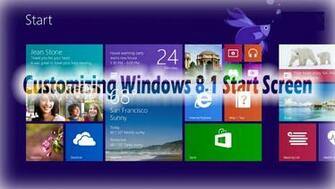 Resize Tiles And Change Start Screen Background In Windows