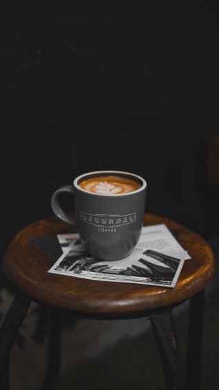Coffee Aesthetic Background Wallpaper