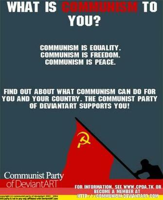 Cpda Propaganda Poster By Communism