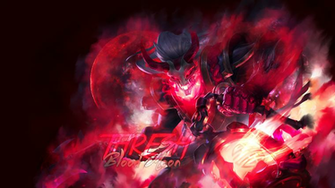 Blood Moon Thresh Wallpaper By Percioz Fan Art Games