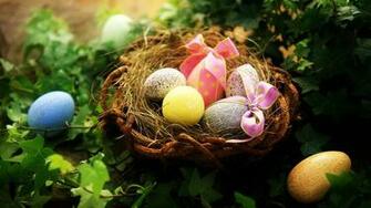 Easter Basket Wallpaper