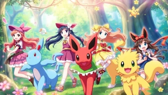 Pok Mon Girls Wallpaper