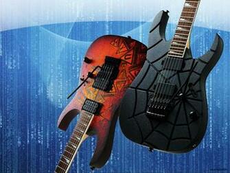 Desktop Wallpaper Desk Top Matrix Guitar