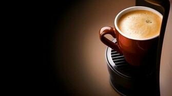 Coffee Cup Close Up HD Wallpaper