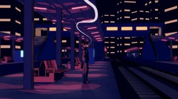 Lofi Animation I Did With The Smoke Reacting To Music Hope