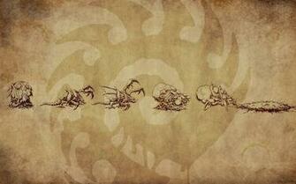 Insect Revolution Logo Starcraft Zerg Zergling Banelings HD