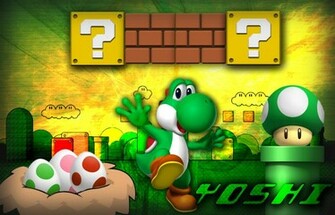 Yoshi Wallpaper By Freyaka