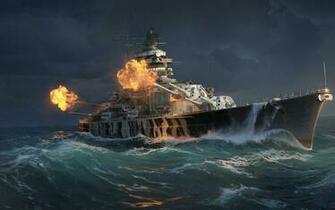 HD Background World Of Warships Game Wargaming War Wallpaper